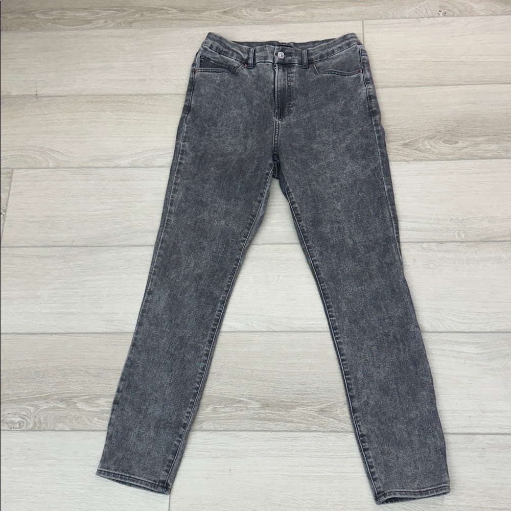 Express Dark Gray Women's Skinny Jeans